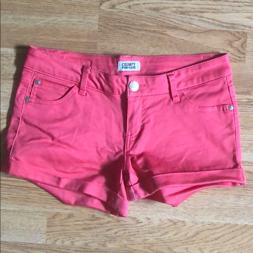 Celebrity Pink Coral Shorts